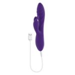 Picture of Wavy Rabbit - Silicone Rechargeable - Purple