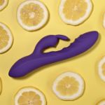 Picture of Wavy Rabbit - Silicone Rechargeable - Purple