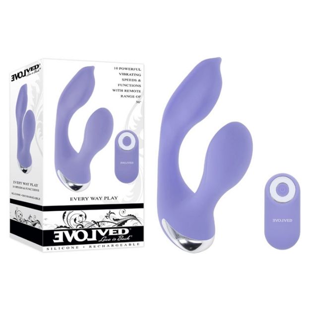 Picture of Every Way Play - Silicone Rechargeable - Purple