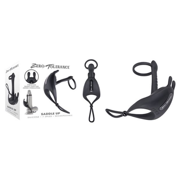 Picture of Saddle Up - Silicone Rechargeable - Black