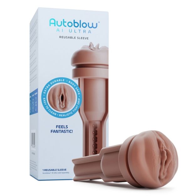 Picture of Autoblow AI Ultra Vagina Sleeve - Brown