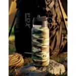 Picture of PDX Plus Fap Flask Happy Camper - Frosted/Camo