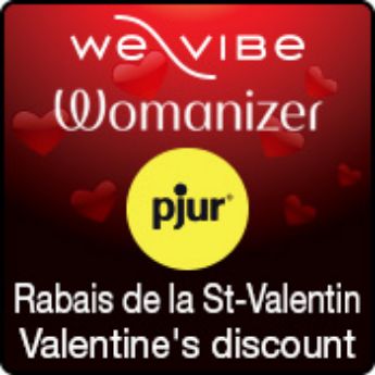 Picture for manufacturer We-Vibe, Womanizer, & Pjur Valentine's discount